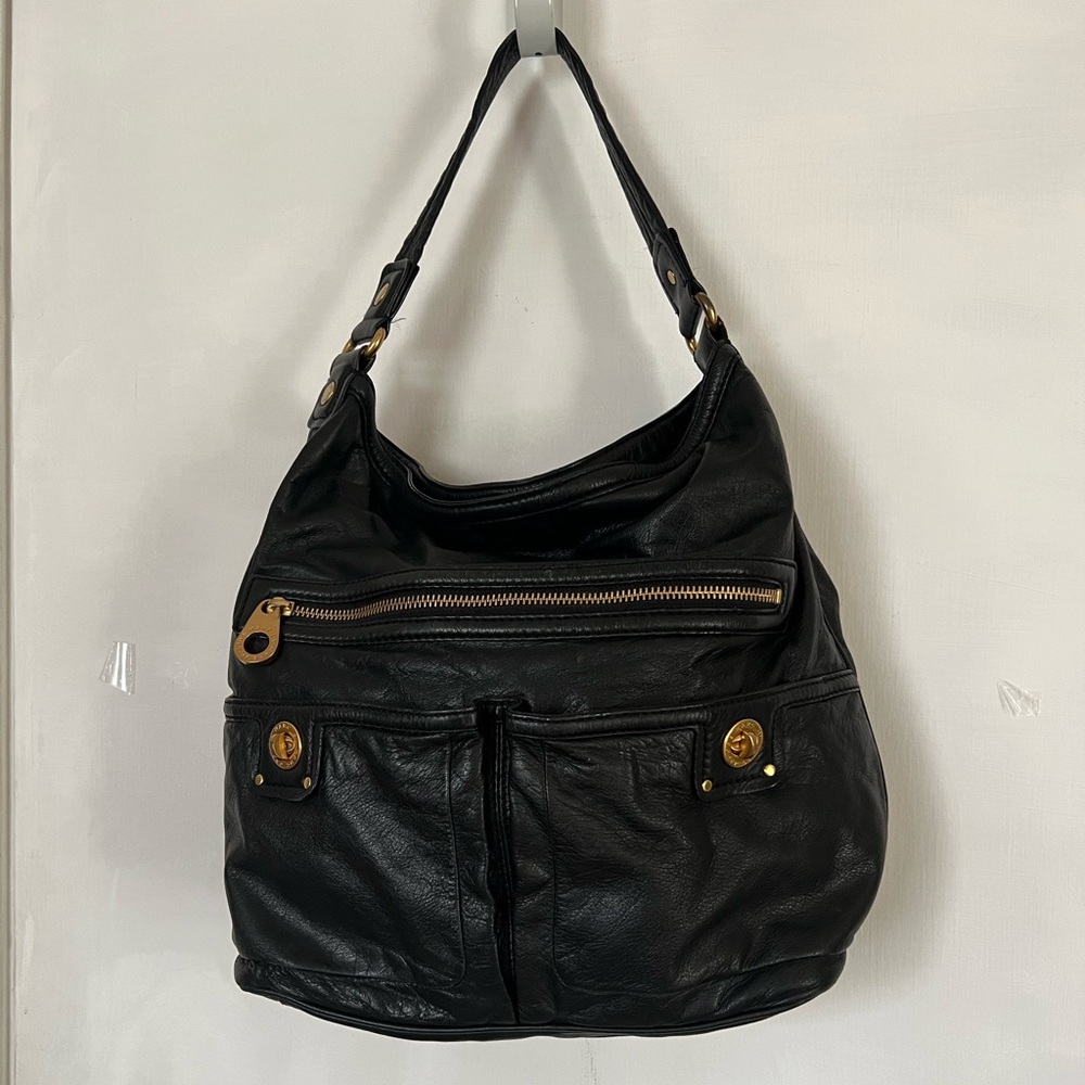 Black Leather Hobo Bag Marc Jacob’s
